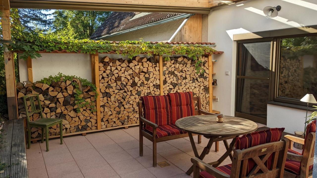 Ferienwohnung Am Hardtwald Heidenheim an der Brenz Luaran gambar